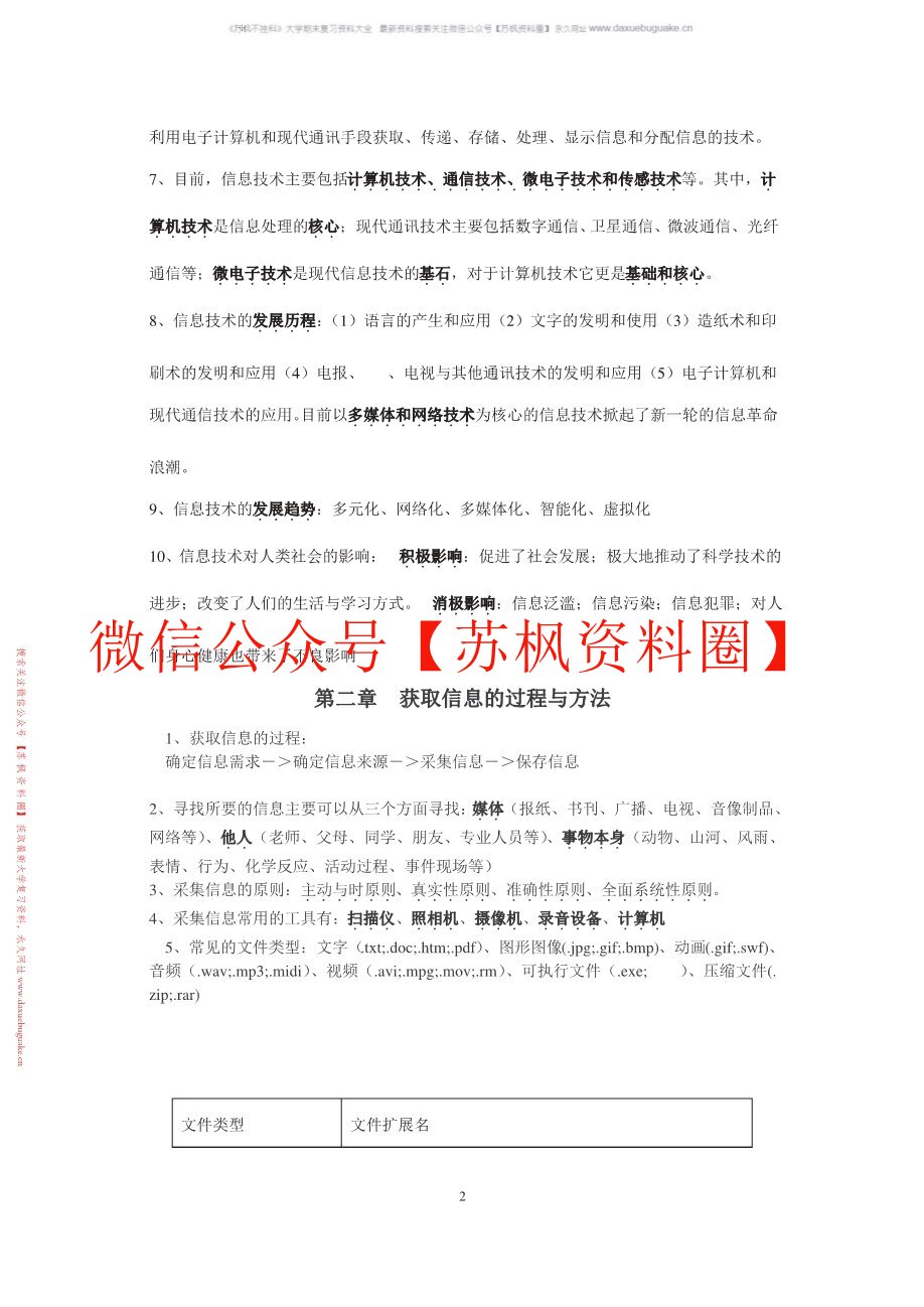 信息技术基础